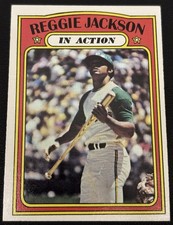 1972 Topps - In Action Reggie Jackson #436