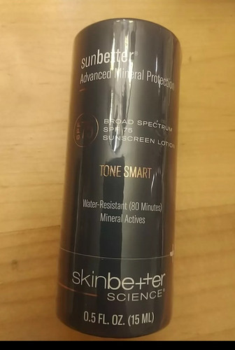 SET 2x SKINBETTER SCIENCE SUNBETTER TONE SMART LSF75 SONNENCREME 15 ml VERSIEGELT 11/26 - Bild 1 von 3