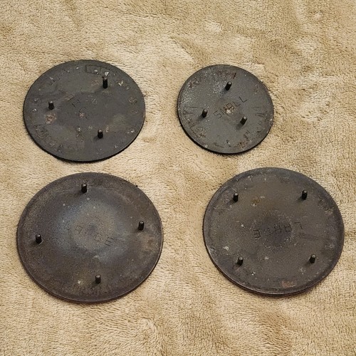 GE Range Burner Cap Set Part # WB29K10004 WB29K10002 WB29K10007 - Qwik Ship! - Picture 2 of 9