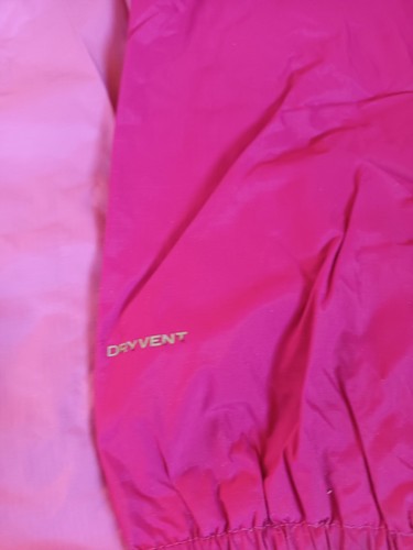 North Face Jacket Youth Girls Large Pink Dryvent Full Zip Waterproof - Bild 2 von 4