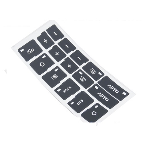 For Audi A4 B6 B7 Car AC Sticker AC Climate Control Button Repair Stickers Decal - Picture 4 of 8