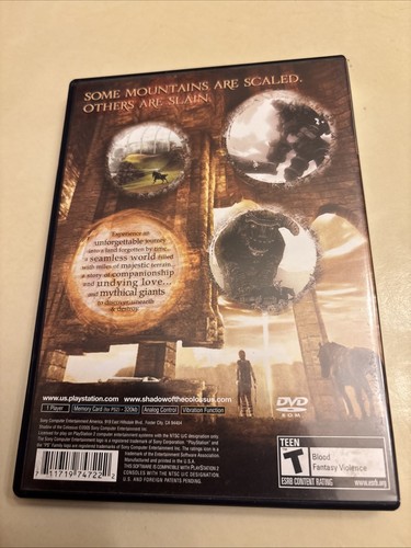 Shadow of the Colossus (Sony PlayStation 2, 2006) Black Label - Bild 2 von 5