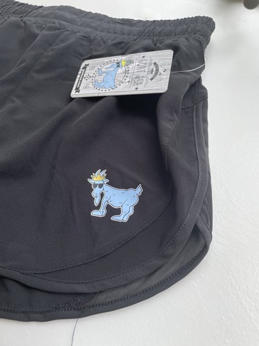 New GOAT USA Youth Athletic Running Shorts Black Built In Underwear Girls XL - Picture 5 of 5