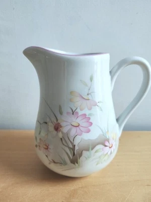Ancien petit Pot À Lait cm porcelaine France 14 Cm - Photo 1/4