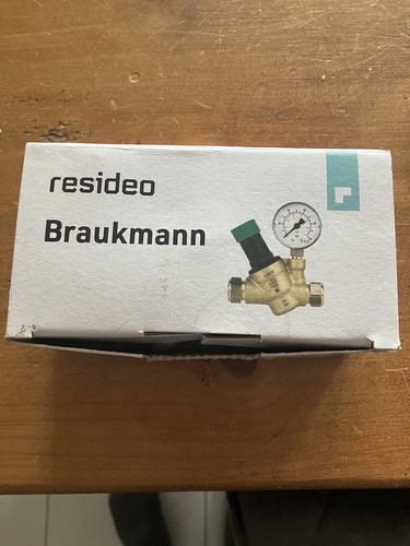 Resideo Braukmann D04FM Druckminderventil - Manometer D04FM-3/4ZGC Honeywell