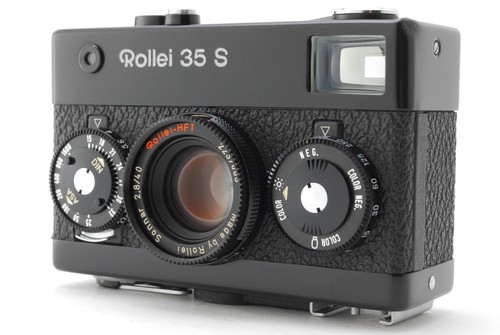 【MINT- Meter Works】Rollei 35 S Film Camera Sonnar 40mm f/2.8 Black From JAPAN