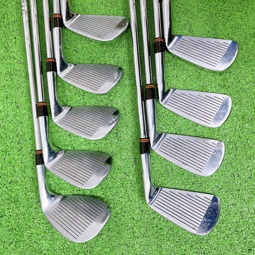 Mizuno Johnny Miller Muscle Back Iron Set 9pcs 3-S Steel Flex R Left-Handed - Picture 4 of 17