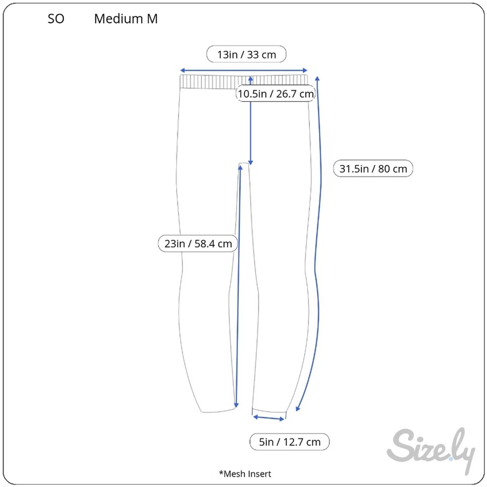 SO Negro Gris Atlético Ocio Fitness Leggings Malla Acento Panel Mujer M Foto 2 de 4