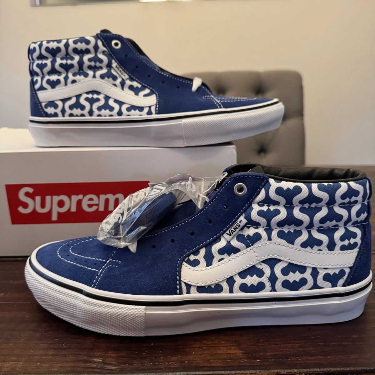 VANS x Supreme Sneakers for Men for Sale - Authenticity Guaranteed