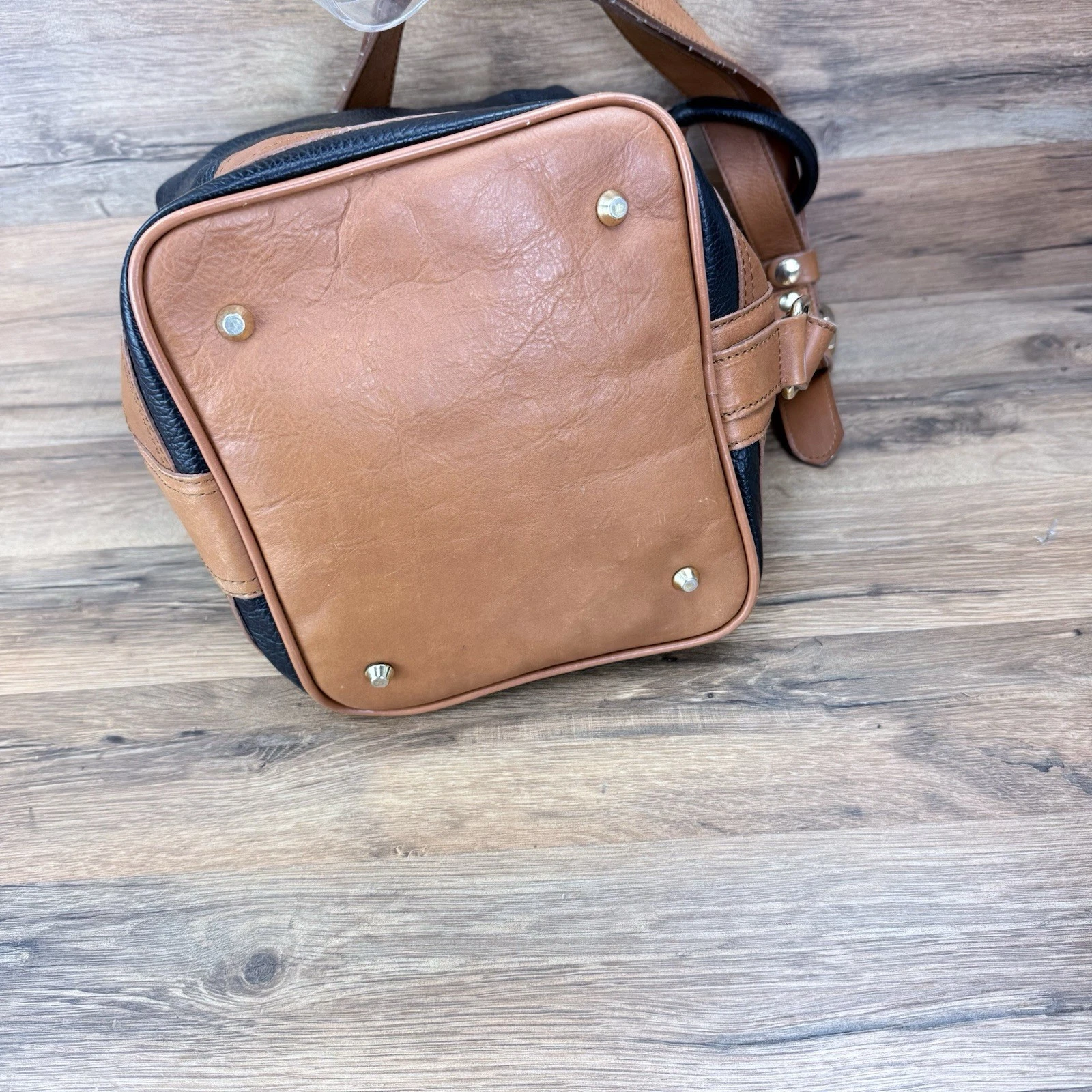 VALENTINO Zaino Valentina nero marrone pelle italiana grande convertibile imbracatura