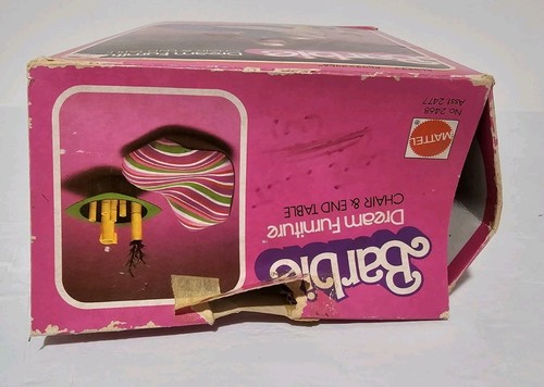 Genuine Barbie Dreamhouse Furniture Chair And End Table No 2468 - Picture 8 of 8