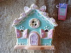 Marshalls Gingerbread House Pastel LED Light Up Village with Bunny Ears @dS