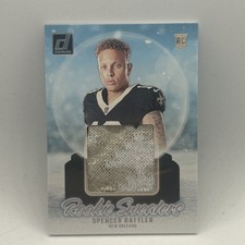 2024 Donruss Rookie Holiday Sweater Snow Globe #32 Spencer Rattler