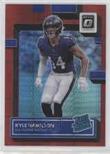 2022 Panini Donruss Optic Rated Red Hyper Prizm Kyle Hamilton Rookie RC 0nr3