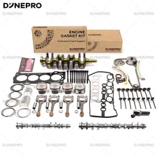 Complete Engine Rebuild Kit Camshaft For 98-08 Toyota Corolla Celica 1ZZ-FE 1.8L