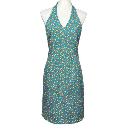 Vintage Y2K Ralph Lauren Dress Womens Small Floral Print Western Halter Sundress - Picture 2 of 19