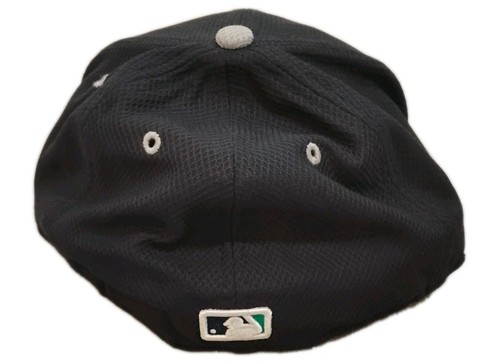 Cappello aderente Seattle Mariners New Era taglia 7 1/8 con etichette variante logo blu navy - Foto 4 di 6