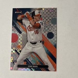 2025 Topps Finest Coby Mayo Common Xfractor Rc