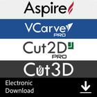Vectric Aspire Pro v12.013 | VCarve Pro with Clipart | Cut2D Pro | Genuine Lice