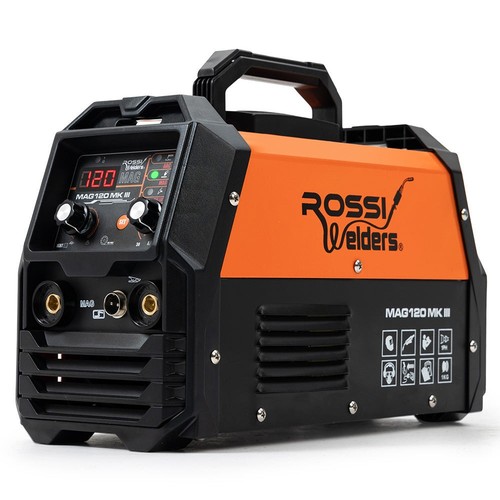 120A Portable Gasless Welder - 3in1 MMA ARC/MIG/Lift-TIG, 5kg, 0.5-12mm Welding - Picture 2 of 10