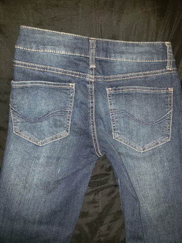 NWT Girls Size 0 SO Skinny Low Rise Stretch Ankle Jeans Blue - NWT - Picture 6 of 7