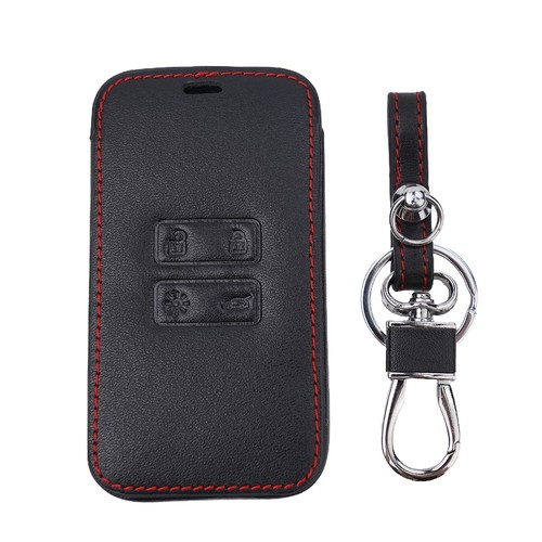 For Captur Clio Megane Koleos Kadjar Leder Schlüssel Etui Fernbedienung - Bild 5 von 24