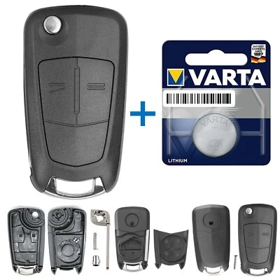 Carcasa llave plegable para Opel Cover Astra H Corsa D Vectra C Zafira B Signum