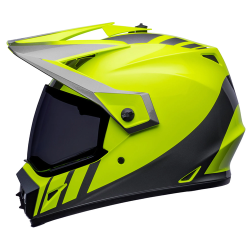 Casco de motocross Bell MX-9 Adventure MIPS tablero de alta visibilidad amarillo/gris - Imagen 8 de 17
