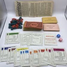 Early Vintage Monopoly Board Game Spares 1950s Money Property CC Chance Dice P