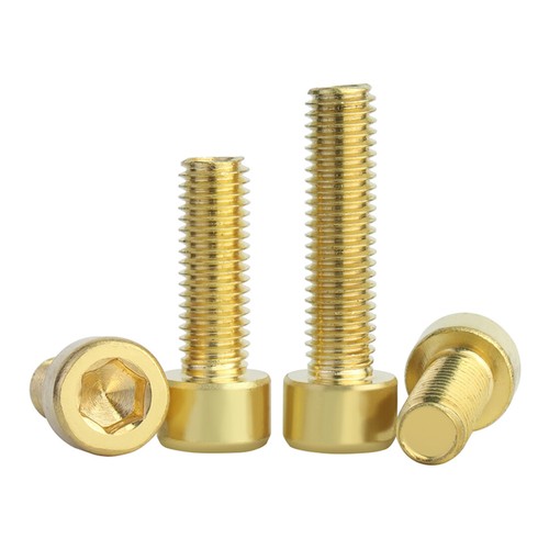 Tornillos de cabeza de tapa hexagonal M2 M2.5 M3 M4-M12 pernos de llave Allen de latón - Imagen 7 de 88
