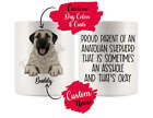Personalized Anatolian Shepherd Dog Mom Dad Mug, Funny Dog Owner Gift