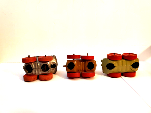 Three Barclay Manoil 1930s 2" long lead toy American WWI vehicles - Picture 3 of 5