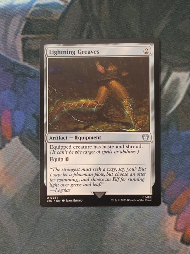 Lightning Greaves | 7% Off 2+ | Lord of the Rings | NM | MTG - Picture 1 of 1