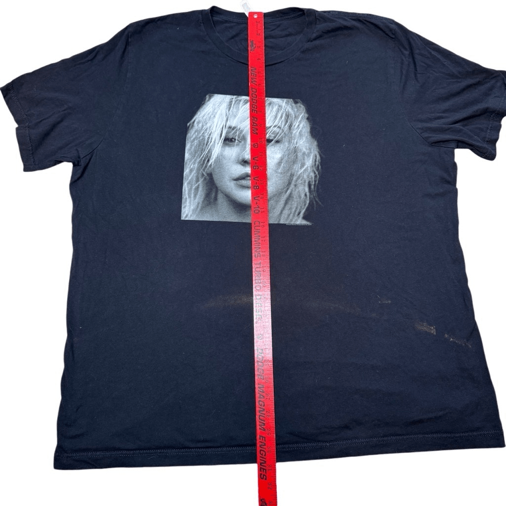 Christina Aguilera 2018 X-Tina Liberation Tour Tee Black