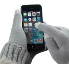 Touch Screen Handschuhe Grau für Amazon Fire HD 6 Size M-L