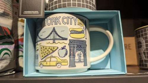 NEW!! STARBUCKS BEEN THERE SERIES NEW YORK CITY MUG 14 oz. - Picture 1 of 1