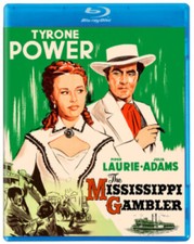 BLU-RAY The Mississippi Gambler (1953) NEW Tyrone Power