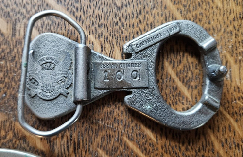 3 Vintage Belt Buckles - Jack Daniels, Royal Flush, Bottle Opener - Picture 3 of 5
