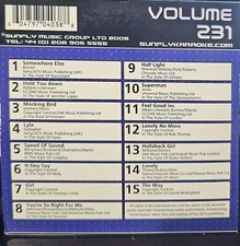 SF231    SUNFLY KARAOKE CDG VERY RARE, NOT SOLD IN THE USA LOT UK