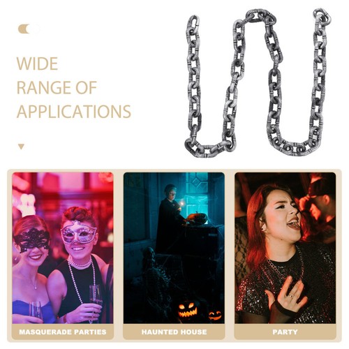 2M Halloween Simulation Plastic Chain for and - Picture 7 of 12