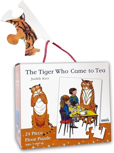 The Tiger Who Came To Tea 24 piece Floor Puzzle Gift - Picture 3 of 3