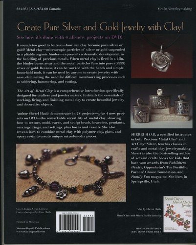 The Art of Metal Clay (with DVD) : Techniques for Creating Jewelry and... - Picture 2 of 3