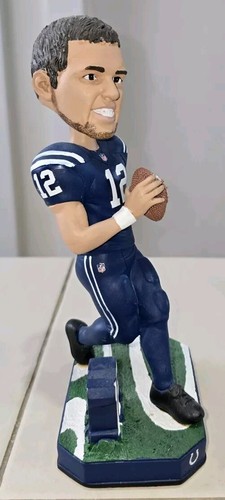 Andrew Luck Indianapolis Colts 2017 Limited Edition Color Rush Bobblehead NFL - Picture 9 of 18