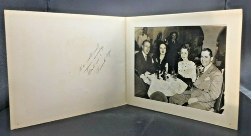 Vintage 1950's New York Copacabana, Monte Proser's  Souvenir Photo  - Picture 2 of 7