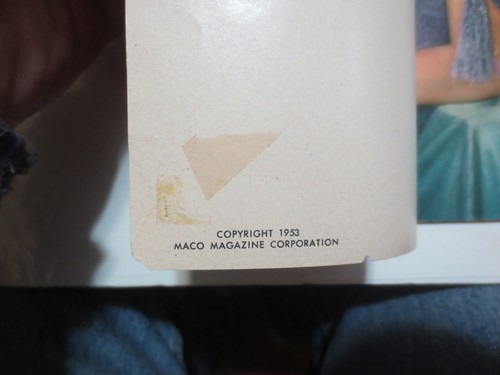 COPIA CENSURADA IDENTIFICADA ORIGINAL DE LA REVISTA PIN-UPS MARILYN MONROE 1953 - Imagen 12 de 12