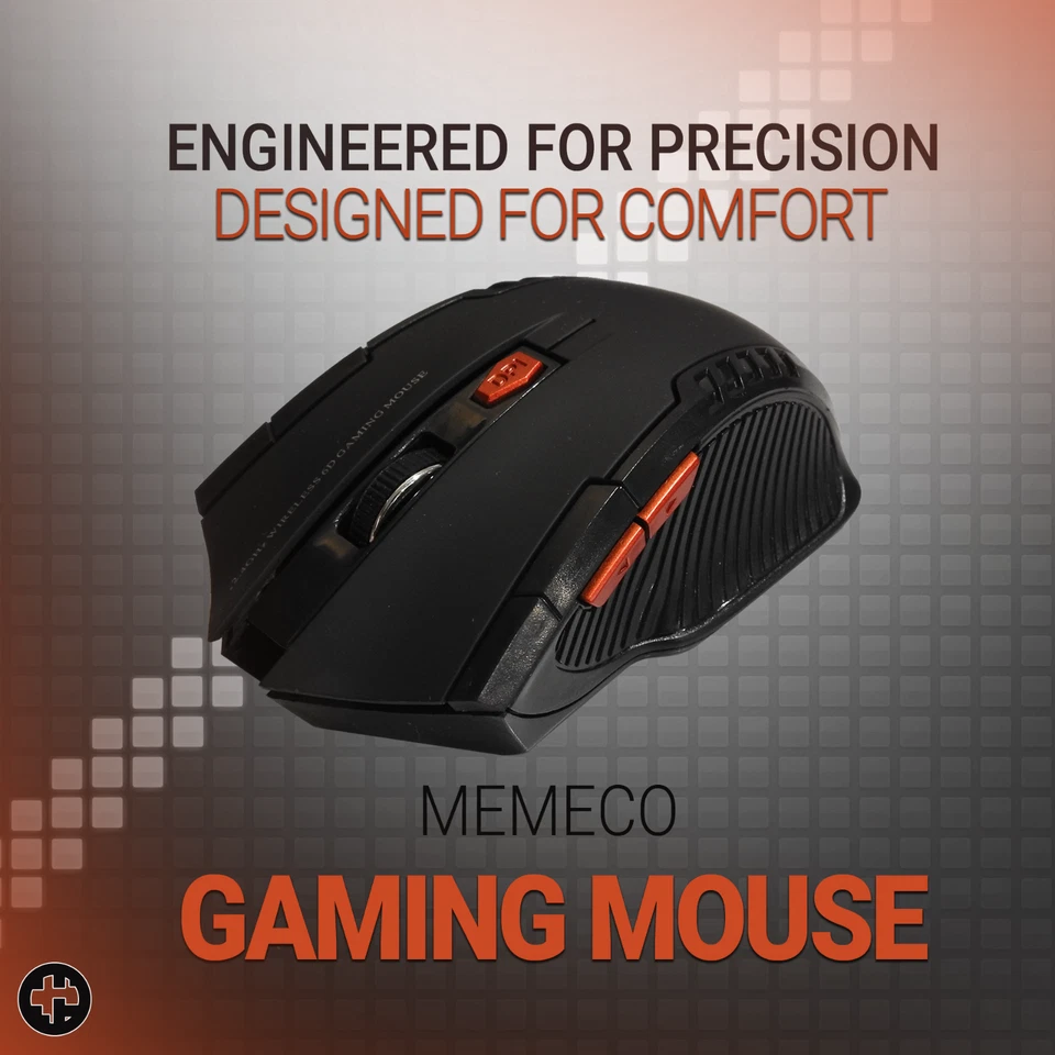 2.4GHz Wireless Computer Mouse, Comfortable, Long-Life, Silent, Long-Range Game - Image 3 of 4