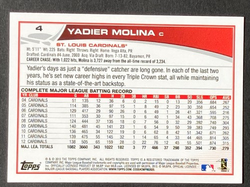 2013 TOPPS SERIES 1 & 2 - Numbers 1-99 - PICK THE CARD YOU NEED! - Picture 8 of 192