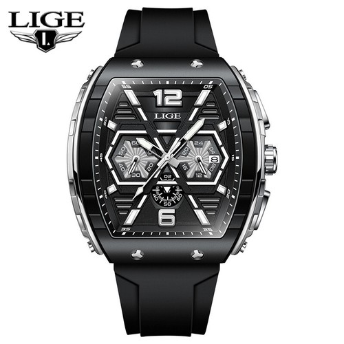 Waterproof Men Watch Quartz Date Chronograph Luminous Sport Boy Wristwatch Boxed - Picture 1 of 9