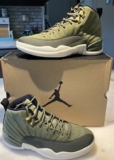 Air Jordan 12 Retro Olive Green CP3 Class of 2003 Sneakers SKU 130690301 Size 12