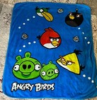 Angry Birds Fleece Throw USED